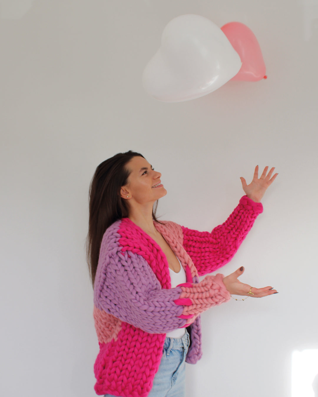 Valentine Knit- Girly Pink