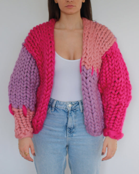 Valentine Knit- Girly Pink